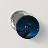 Hirsche im Mondschein Button (Vorne & Hinten)