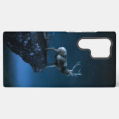 Hirsche im Mondschein Samsung Galaxy Hülle (Rückseite (Horizontal))