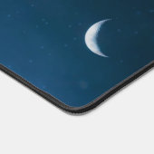 Hirsche im Mondschein Schreibtischunterlage (Ecke)