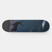 Hirsche im Mondschein Skateboard (Horizontal)