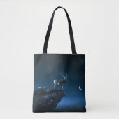 Hirsche im Mondschein Tasche (Vorderseite)