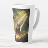Hirsche im Morgenwald Milchtasse (Rechte Ecke)
