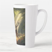 Hirsche im Morgenwald Milchtasse (Rechts)