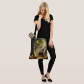 Hirsche im Morgenwald Tasche (Am Model)