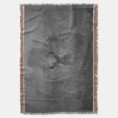 Hirsche im Nebel Decke (Vorderseite Vertikal)