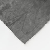 Hirsche im Nebel Fleecedecke (Ecke)