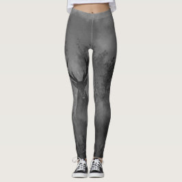 Hirsche im Nebel Leggings