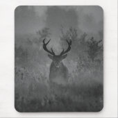 Hirsche im Nebel Mousepad (Vorne)
