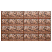 Hirsche im Retrostil des Waldes Stoff (Yard (91,4 cm))