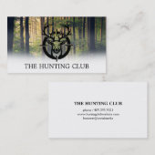 Hirsche im Rifle Scope | Forrest Visitenkarte (Vorne/Hinten)