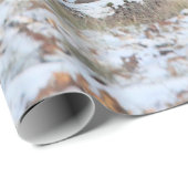 Hirsche im Schnee Geschenkpapier (Rolleneckpunkt)