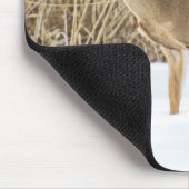 Hirsche im Schnee Mousepad (Ecke)