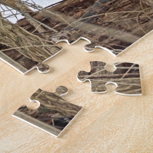 Hirsche im Schnee Puzzle (Seite)