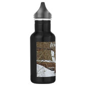 Hirsche im Schnee Trinkflasche (Links)