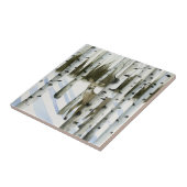 Hirsche im Schneefall Fliese (Seite)