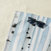 Hirsche im Schneefall Strandtuch (Beispiel)