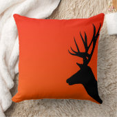 Hirsche im Sonnenuntergang Kissen (Decke)