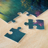 Hirsche im verzauberten Wald Puzzle (Seite)