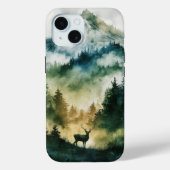 Hirsche im Wald Case-Mate iPhone Hülle (Rückseite)