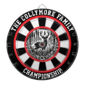 Hirsche im Wald Dartscheibe (vorne)