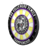 Hirsche im Wald Dartscheibe (Vorderseite rechts)