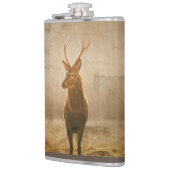 Hirsche im Wald Flachmann (Links)