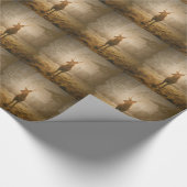 Hirsche im Wald Geschenkpapier (Ecke)