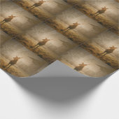Hirsche im Wald Geschenkpapier (Ecke)