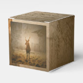 Hirsche im Wald Geschenkschachtel (Vorderseite)