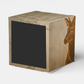Hirsche im Wald Geschenkschachtel (Rückseite)