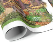 Hirsche im Wald / Herbstsaison Geschenkpapier (Rolleneckpunkt)