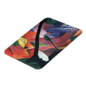 Hirsche im Wald II von Franz Marc; Reh im Walde Magnet (Linke Seite)