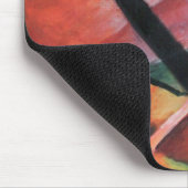 Hirsche im Wald II von Franz Marc; Reh im Walde Mousepad (Ecke)