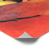 Hirsche im Wald II von Franz Marc; Reh im Walde Poster (Ecke)