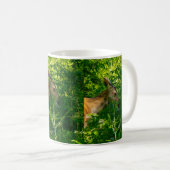 Hirsche im Wald. Kaffeetasse (VorderseiteRechts)