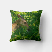 Hirsche im Wald. Kissen (Rückseite)