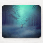 Hirsche im Wald-Mousepad Mousepad (Vorne)