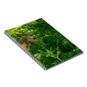 Hirsche im Wald. Notizblock (Rechte Seite)