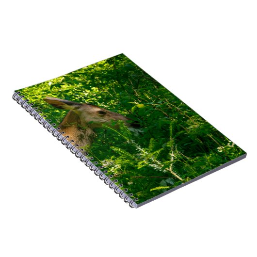 Hirsche im Wald. Notizblock (Rechte Seite)