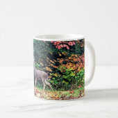 Hirsche im Wald, Oregon Kaffeetasse (VorderseiteRechts)