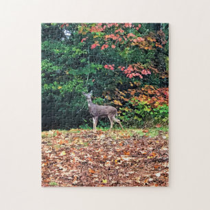 Hirsche im Wald, Oregon Puzzle