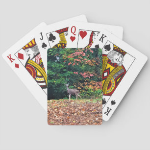 Hirsche im Wald, Oregon Spielkarten