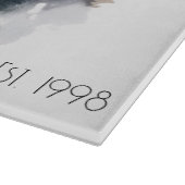 Hirsche im Wald Schneidebrett (Ecke)