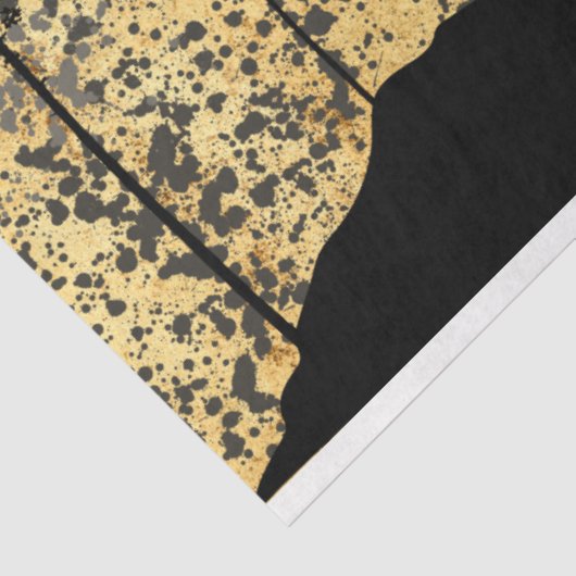 Hirsche im Wald Seidenpapier (Ausschnitt)