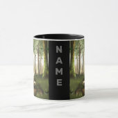Hirsche im Wald Tasse (Zentrum)