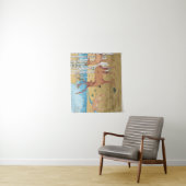 Hirsche im Wald Vintages Tier Wandteppich (Beispiel)