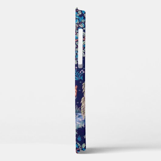 Hirsche im Wald, William Morris Case-Mate iPhone Hülle (Rückseite / Links)