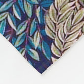 Hirsche im Wald, William Morris Fleecedecke (Ecke)