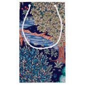 Hirsche im Wald, William Morris Kleine Geschenktüte (Rückseite)