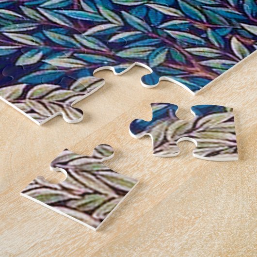 Hirsche im Wald, William Morris Puzzle (Seite)